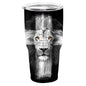 Lion Cross 30 oz Stainless Steel Tumbler