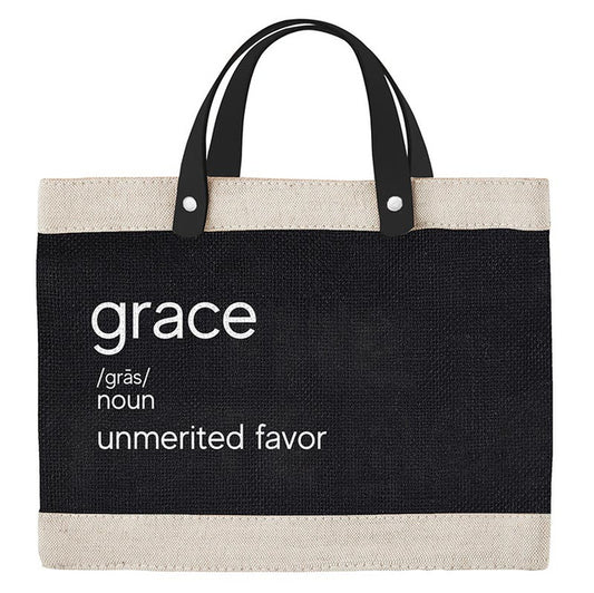 Mini Market Tote Bag - Grace