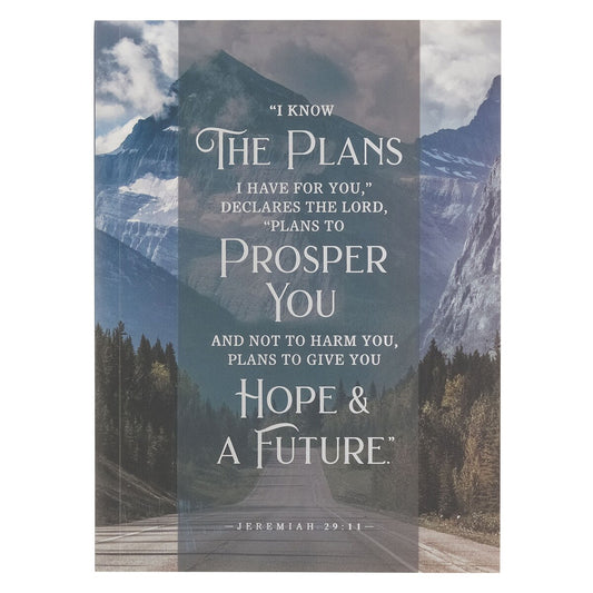 Hope and a Future Mountain Path Medium Notebook