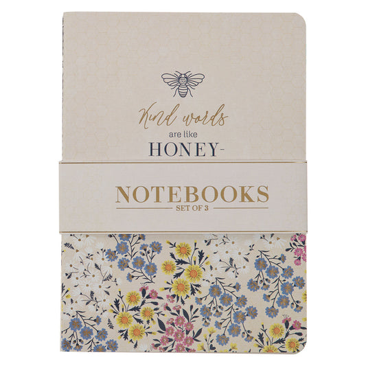 Kind Words Are Like Honey Large Notebook Set - Proverbs 16:24
