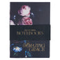 Amazing Grace Midnight Blue Large Notebook Set