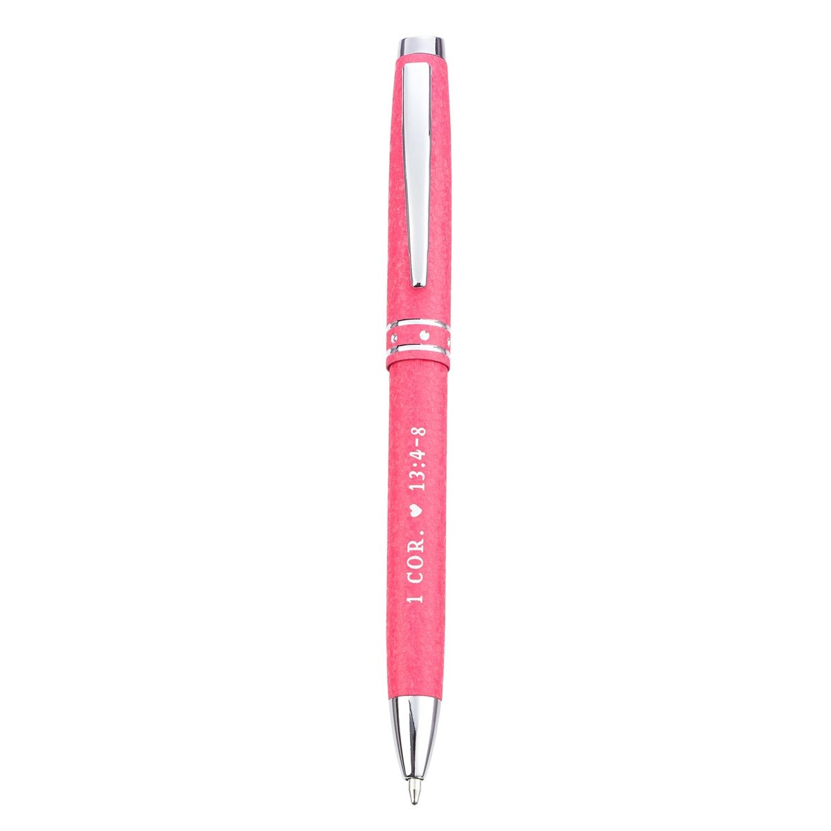 Love Is Patient, Love Is Kind Pink Gift Pen – 1 Corinthians 13:4–8