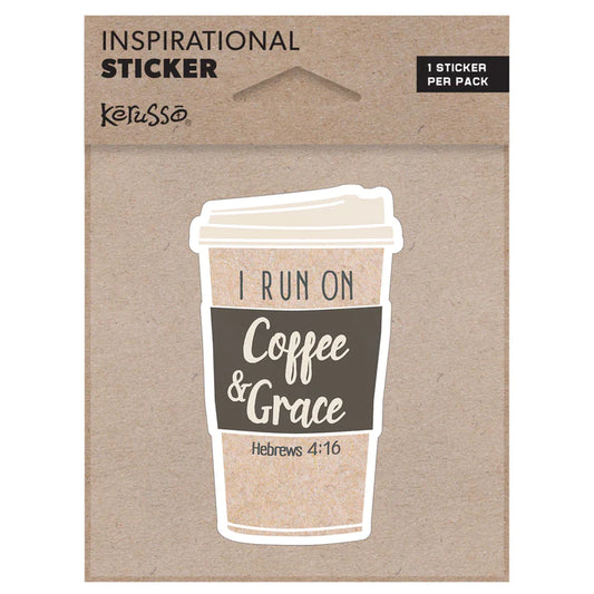 Coffee & Grace Sticker