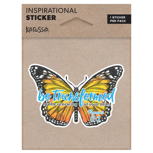 Transformed Butterfly Sticker