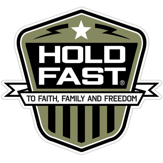 HOLD FAST Shield Sticker