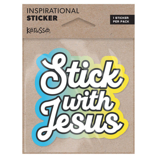 Kerusso Sticker Stick With Jesus