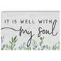 Wood Plaque-It is Well