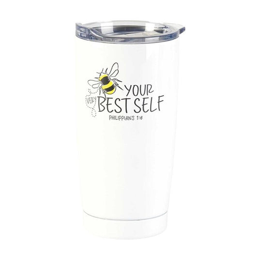20 oz Bee Your Very Best Self Tumbler