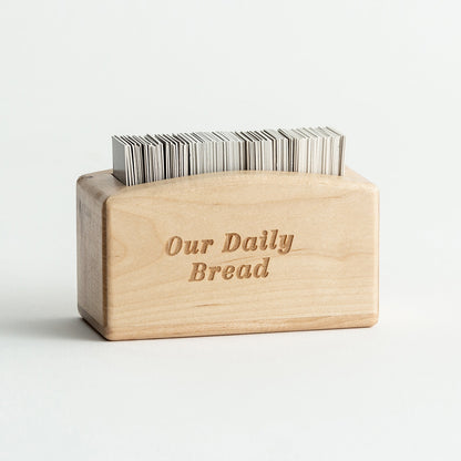 Our Daily Bread - Wood Promise Box