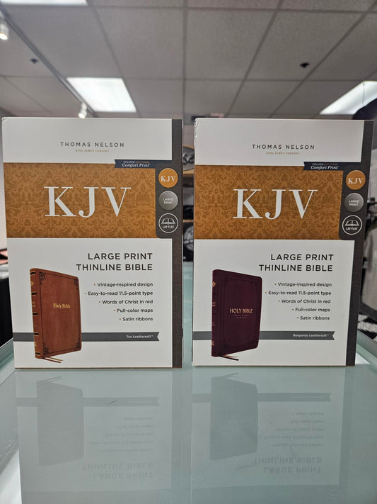 KJV, Thinline Bible, Large Print