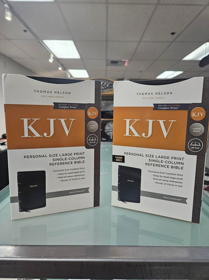 KJV, Personal Size Large Print Single-Column Reference Bible