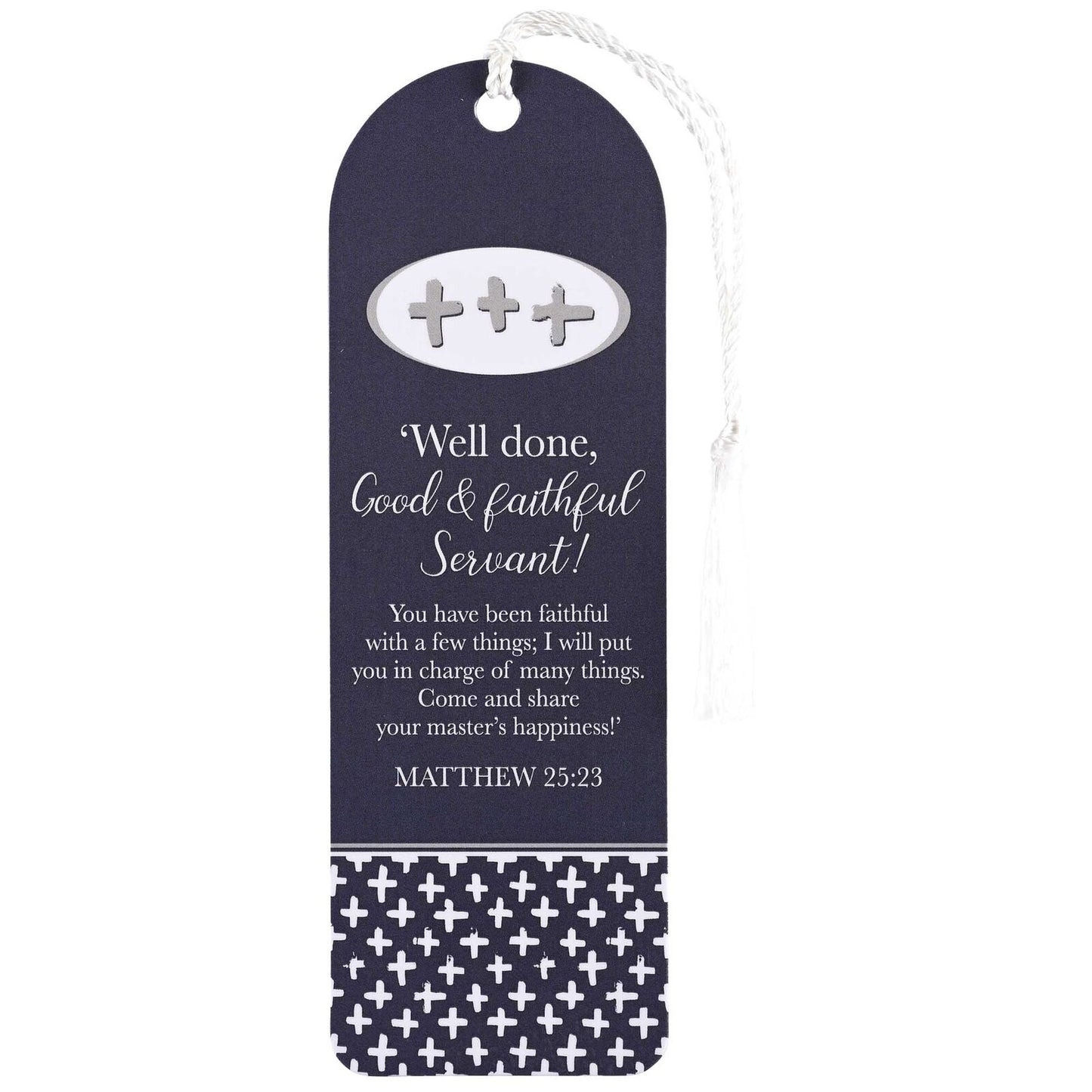 BOOKMARK-WELL DONE FAITHFUL