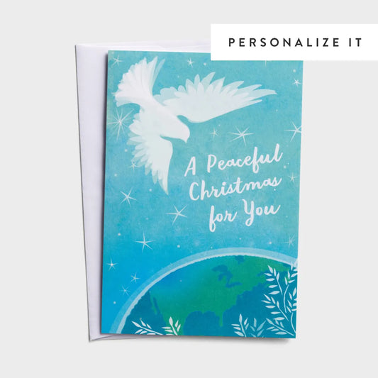 Good Steward-A Peaceful Christmas for You - 18 Christmas Boxed Cards and Envelopes, KJV