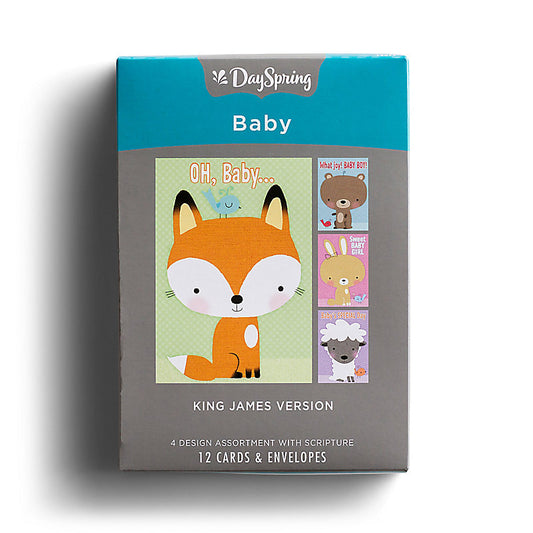 Boxed Cards: Baby - Big Characters