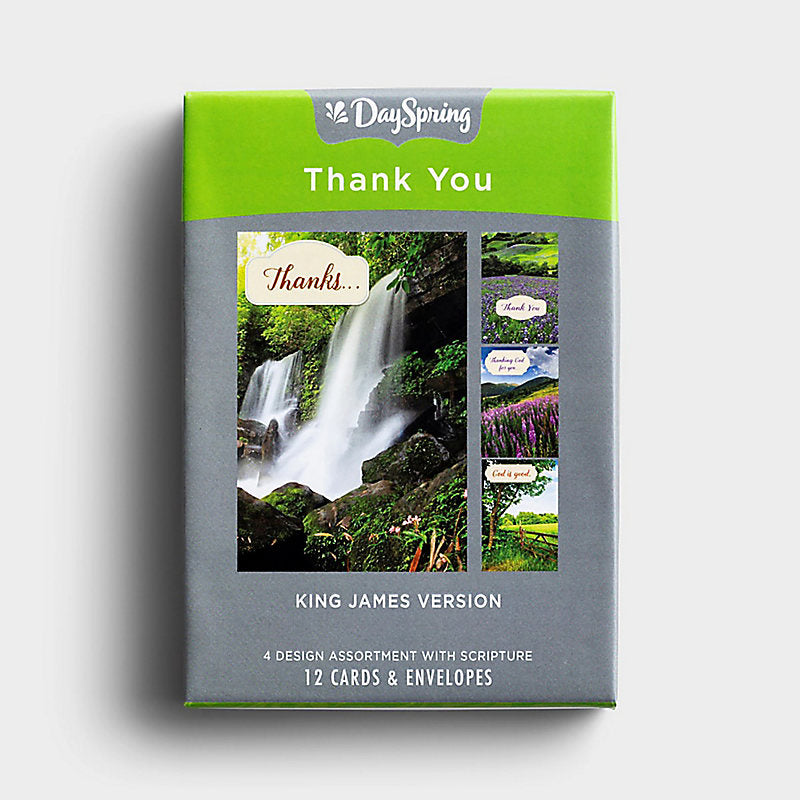 Boxed Cards: Thank You - Landscapes