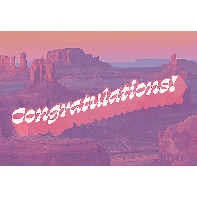 Boxed Cards: Congratulations - Retro