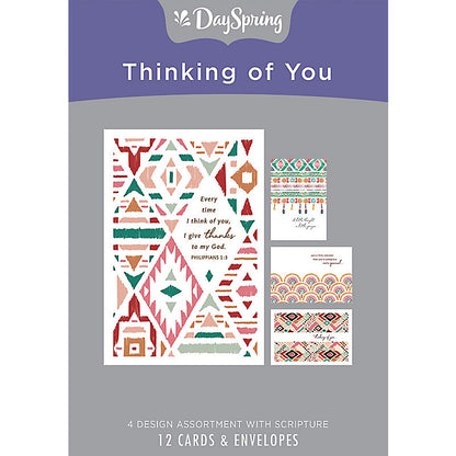 Boxed Cards: Thinking of You - Vibrant Designs