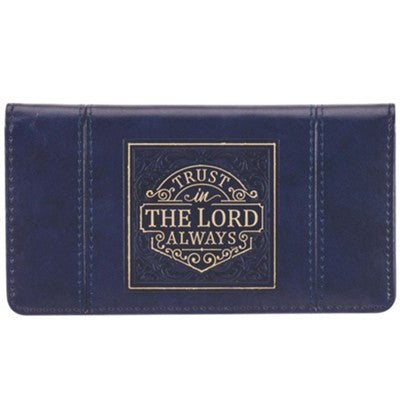 Trust In The Lord Checkbook Cover