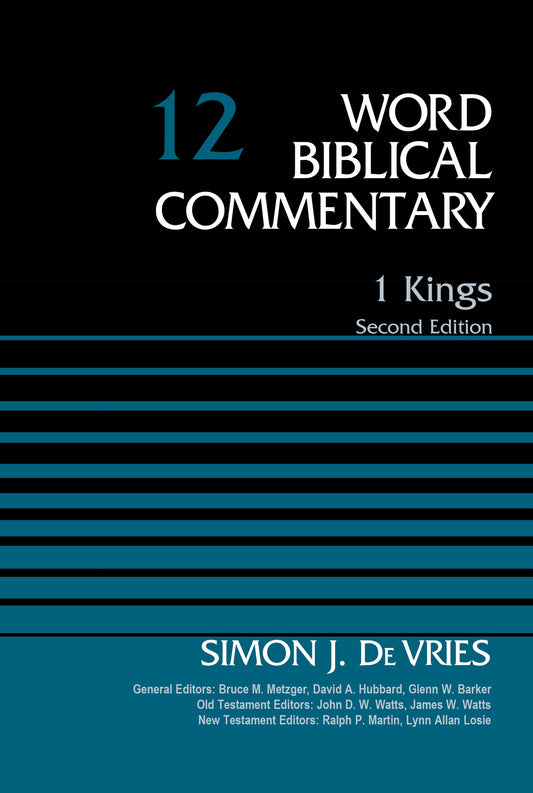 Word Biblical Commentary Vol. 12, 1 Kings