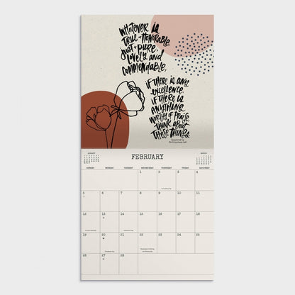Katygirl - Your Word Is A Lamp - 2023 Wall Calendar