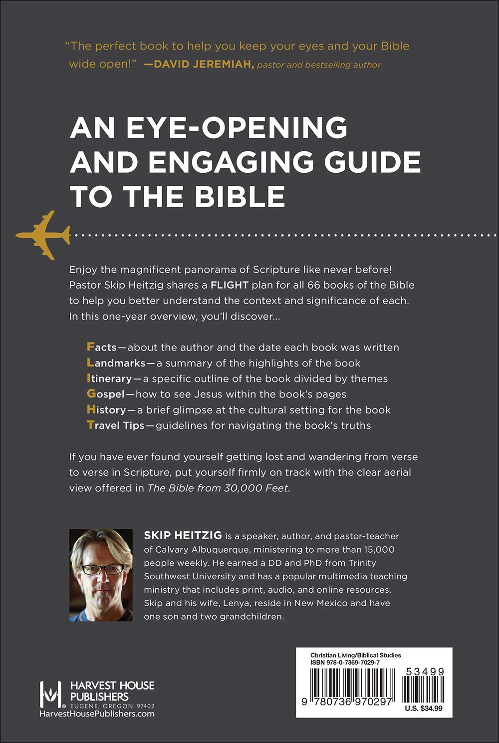 The Bible from 30,000 Feet®: Soaring Through the Scriptures in One Year from Genesis to Revelation Commentary