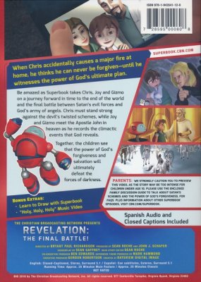 Superbook: Revelation, The Final Battle! DVD