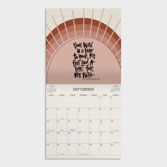 Katygirl - Your Word Is A Lamp - 2023 Wall Calendar