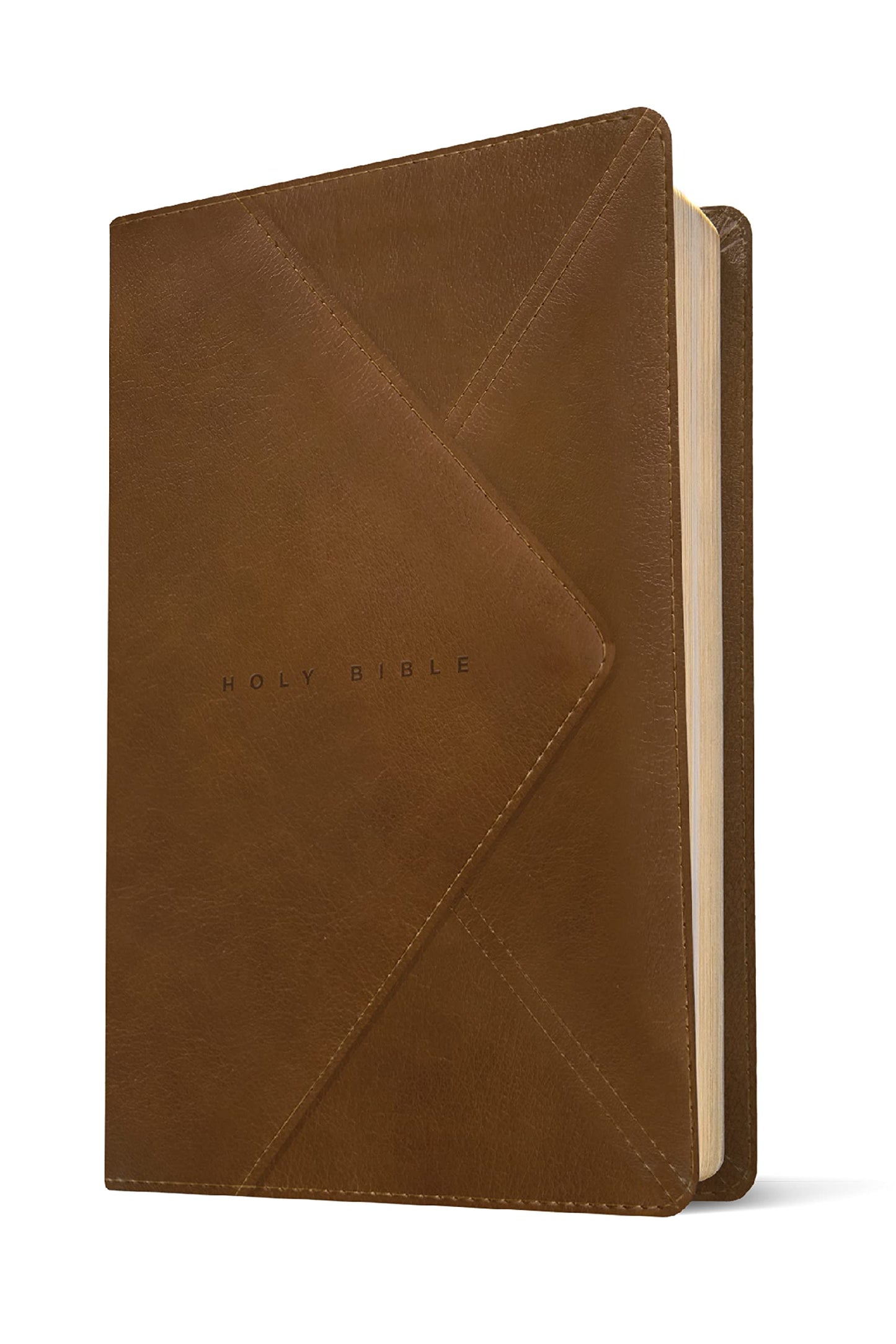 NLT Thinline Reference Bible, Filament Enabled Edition (LeatherLike, Messenger Brown)