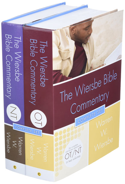 Wiersbe Bible Commentary 2 Vol Set (Wiersbe Bible Commentaries)