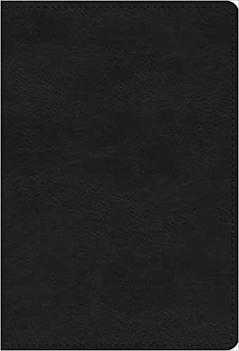 ESV Large Print Compact Bible (TruTone, Black)