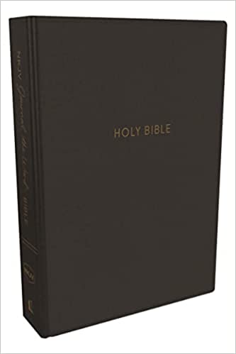 NKJV, Journal the Word Bible, Leathersoft, Black, Red Letter, Comfort Print: Reflect, Journal, or Create Art Next to Your Favorite Verses