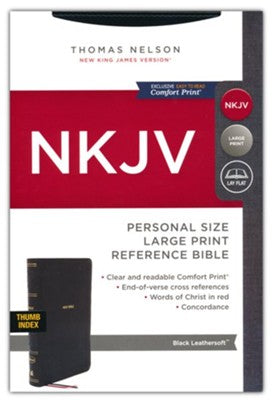 NKJV Large Print Personal Size End-of-Verse Reference