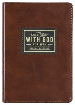 One Minute with God for Men, Faux Leather