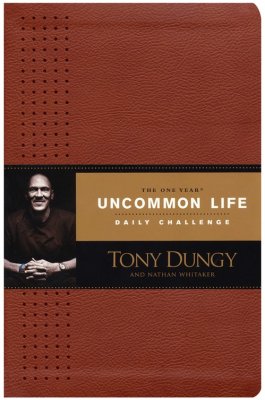 1 Year Uncommon Life Daily Challenge Leathersoft by Tony Dungy