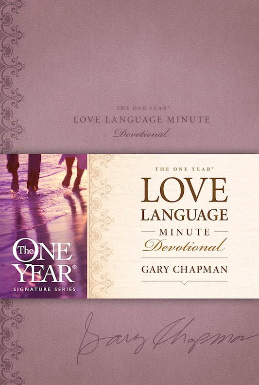 1 Year Love Language Minute Devotional Leathersoft by Gary Chapman