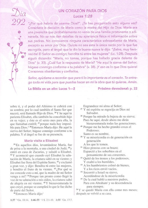Reina Valera 1960, Biblia de la mujer conforme al corazón de Dios: Duotono morado (Spanish Edition)