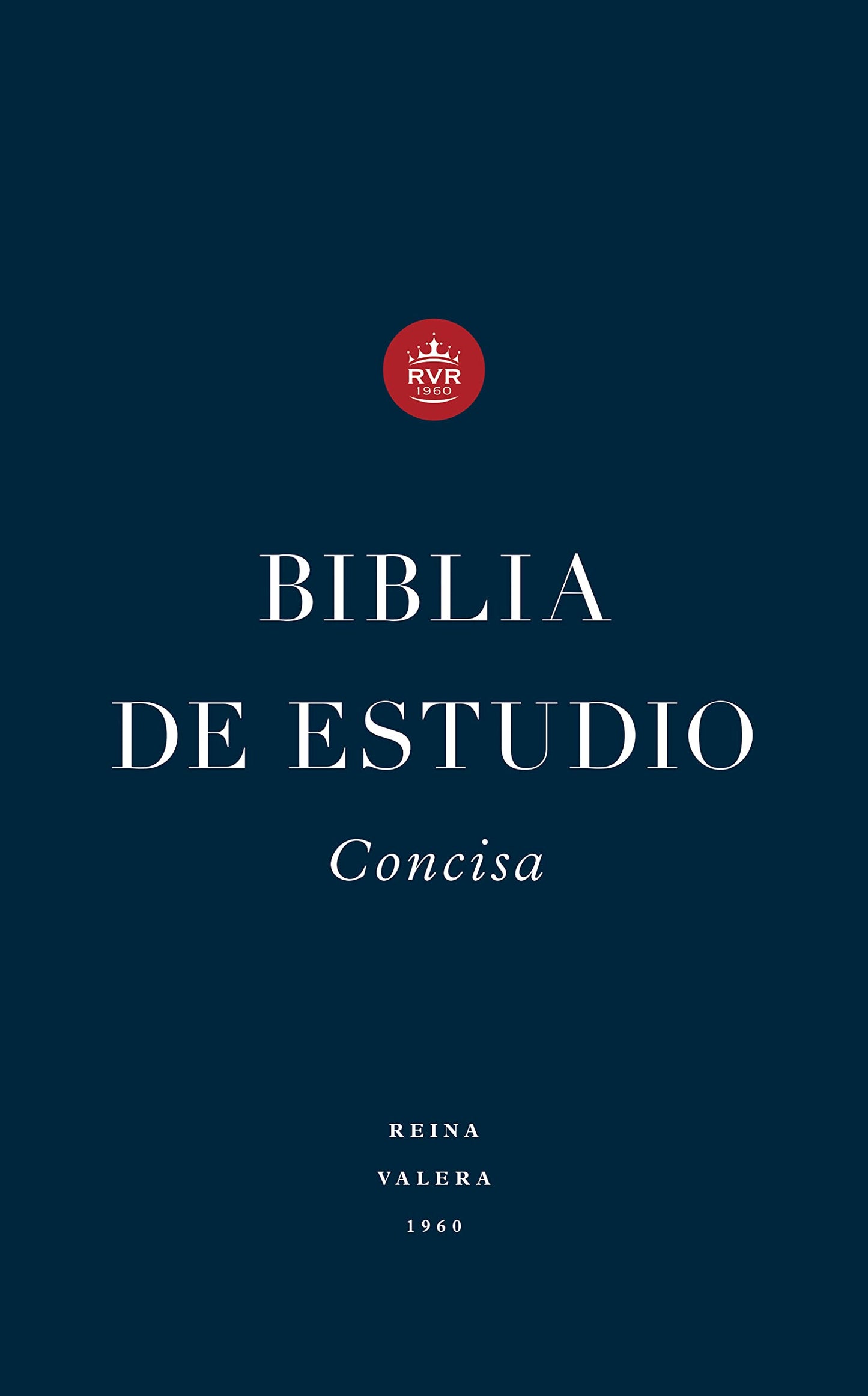 Biblia de Estudio Concisa RVR60 (Tapa Dura)