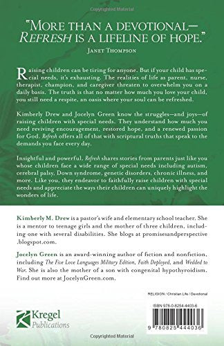 Refresh: Spiritual Nourishment for Parents of Children with Special Needs