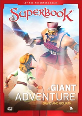 Superbook: A Giant Adventure, David and Goliath, DVD