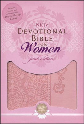 NKJV, Devotional Bible For Women, Leathersoft, Pink