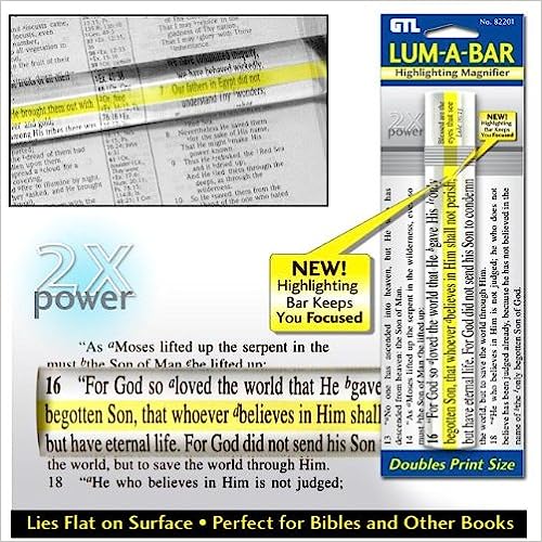 Lum-A-Bar Highlighting Magnifier: Carded