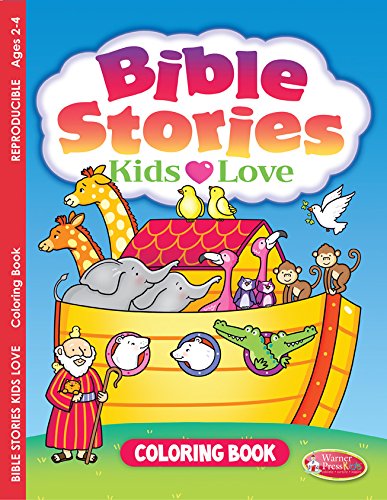 Bible Stories Kids Love, Coloring Book