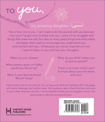 From Me to You (Daughter): A Conversation Journal for You and Your Daughter