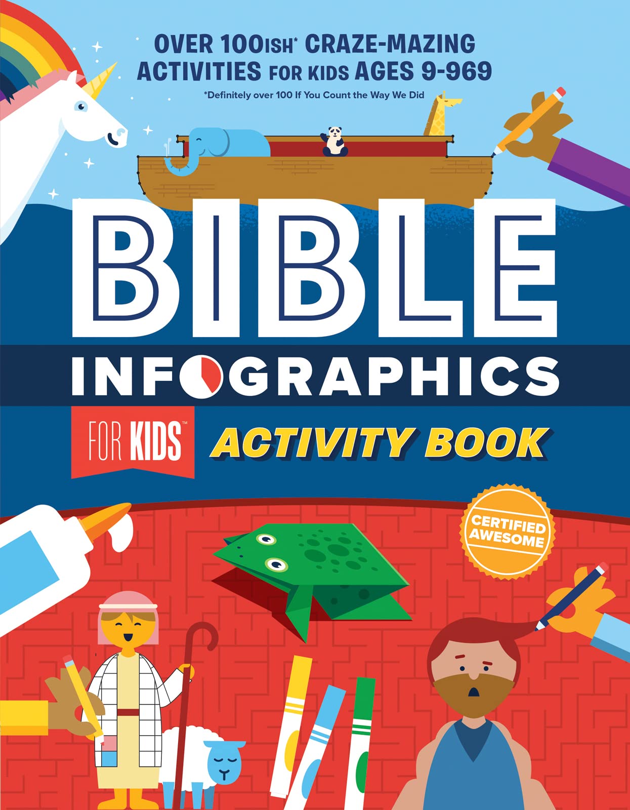 Bible Infographics for Kids Activity Book