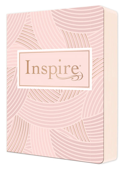Inspire Bible NLT (Softcover, Pink): The Bible for Coloring & Creative Journaling