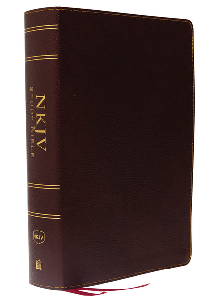 Biblia de estudio NKJV Edición a todo color Imitación negra