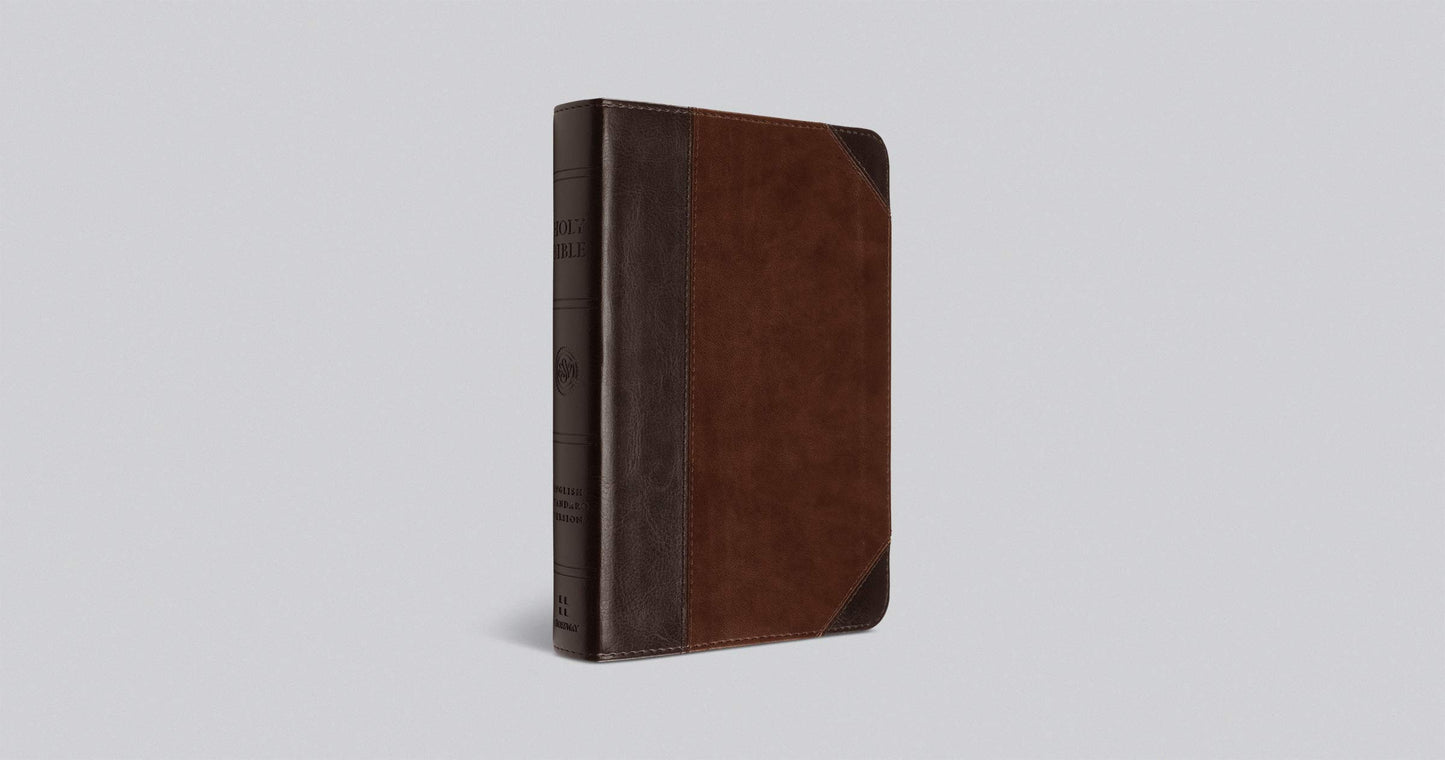 ESV Personal Reference Bible (TruTone, Brown/Walnut, Portfolio Design)