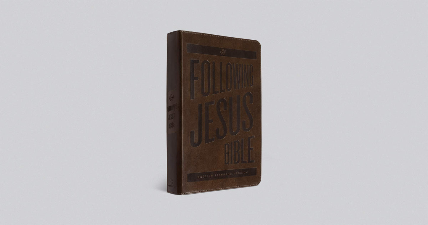 ESV Following Jesus Bible (TruTone, Brown)