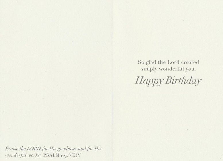 Hermosas tarjetas de cumpleaños, caja de 12 (KJV)