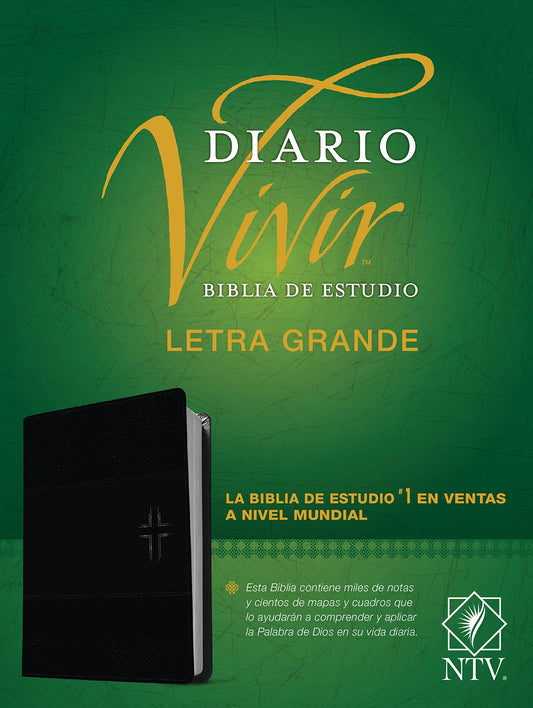 Biblia de estudio del diario vivir NTV, letra grande (Spanish Edition)